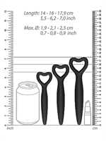 3. Sex Shop, 5-Piece Silicone Vaginal Dilator Set by Ouch!