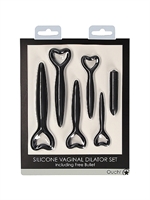 5. Sex Shop, 5-Piece Silicone Vaginal Dilator Set by Ouch!