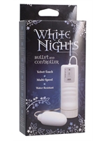 2. Sex Shop, White Nights Velvet Touch Bullet