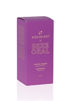 4. Sex Shop, Island Citrus Massage Oil by High On Love X Sexe Oral