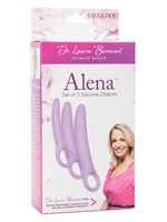 4. Sex Shop, Dr. Laura Berman Alena Set of 3 Silicone Dilators by California Exotic