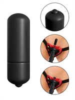 2. Sex Shop, Fetish Fantasy Vibrating Strap On Set Red