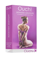 2. Sex Shop, Mini 1.5 Meter-Long Bondage Nylon purple Rope by Ouch