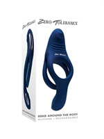6. Sex Shop, Ring Around the Rosy Double Vibrating Cock Ring by Zero Tolerance