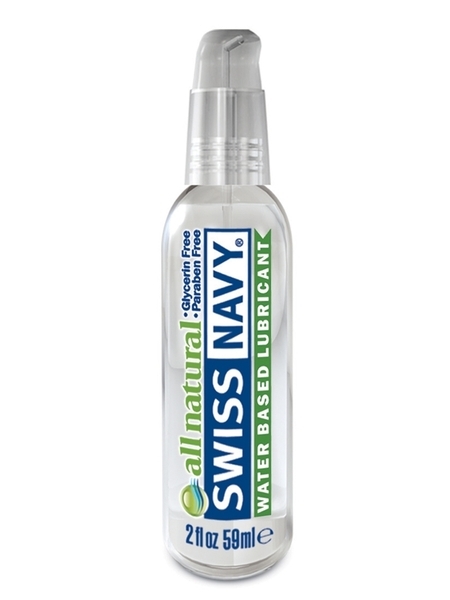 Swiss Navy Water Base all natural Lubricant - 2oz