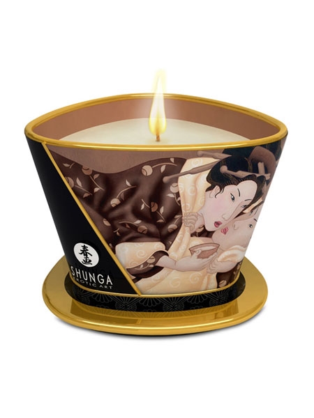Shunga Massage Candle - Intoxicating Chocolate
