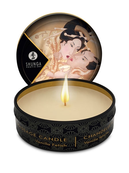 Mini Vanilla Massage Candle by Shunga