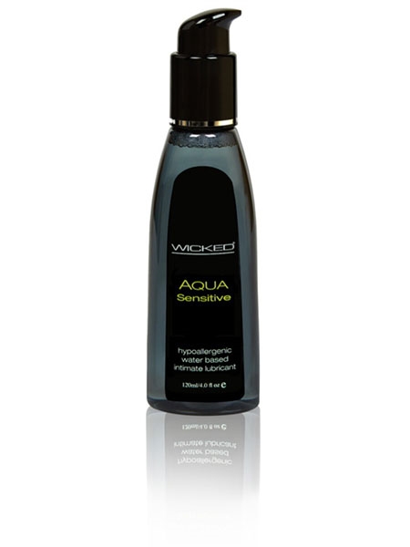 Aqua Sensitive Lubricant by Wicked- 4 oz