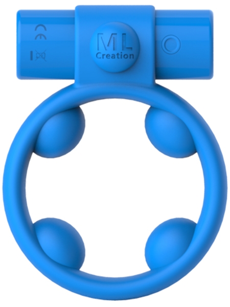 Cool Boy Cock Ring  from ML Creation - Blue