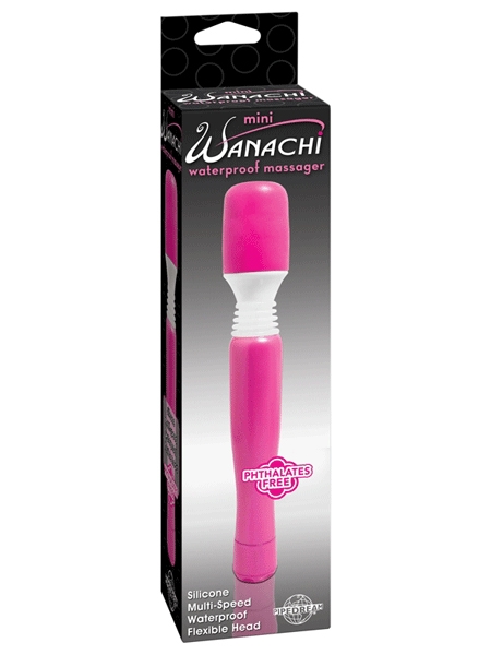 Mini WanachiI Waterproof Massager 8'' PINK