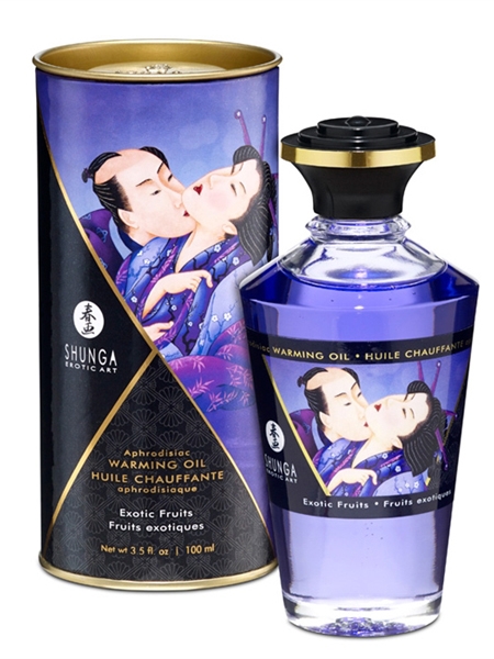 Shunga Warming Oil  Exotic Fruits Flavor