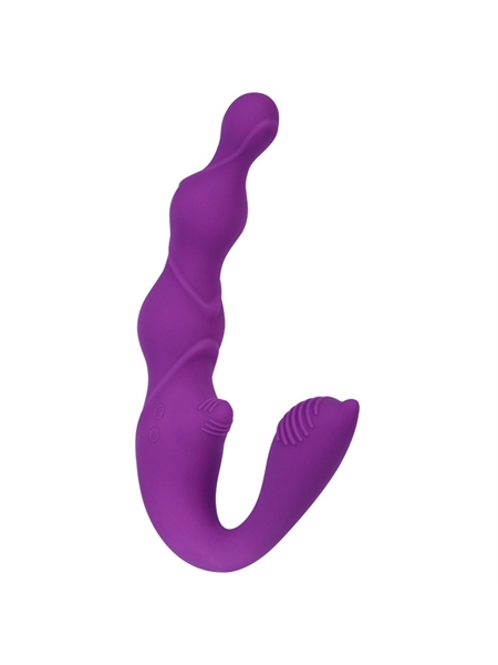 Strapless Strap-On Purple Come Together by Evolved
