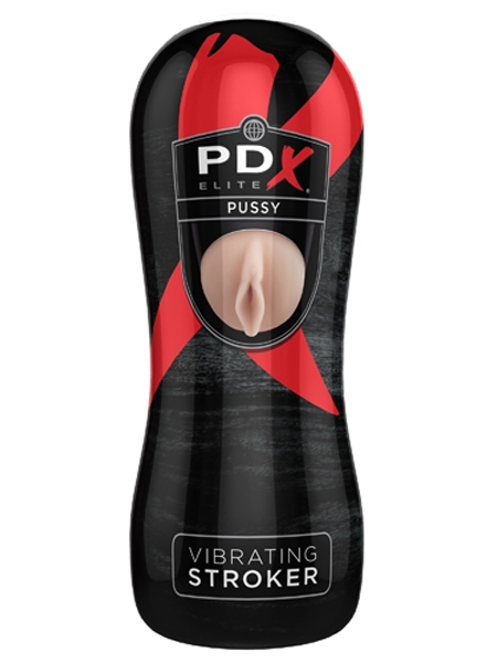 Vibrating stroker pussy by PDX Elite