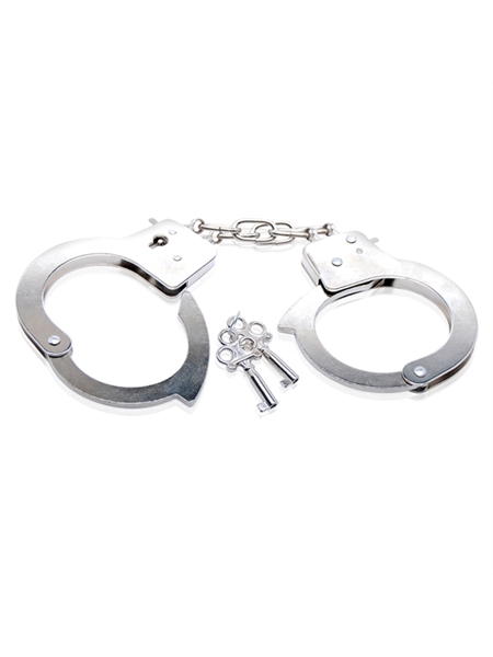 Beginner's Metal Cuffs by Fetish Fantasy