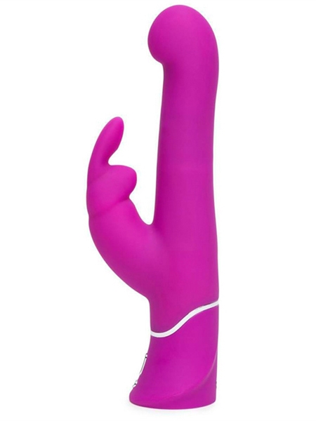 Beaded G-Spot vibrator purple by Happy Rabbit
