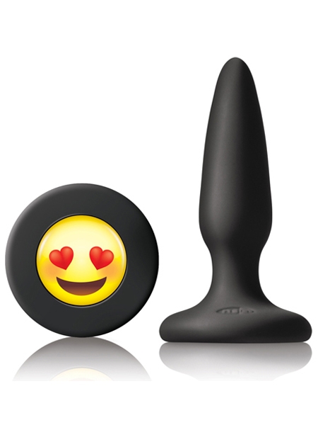 ILY Mini silicone plug with Emoji Face by Mojis