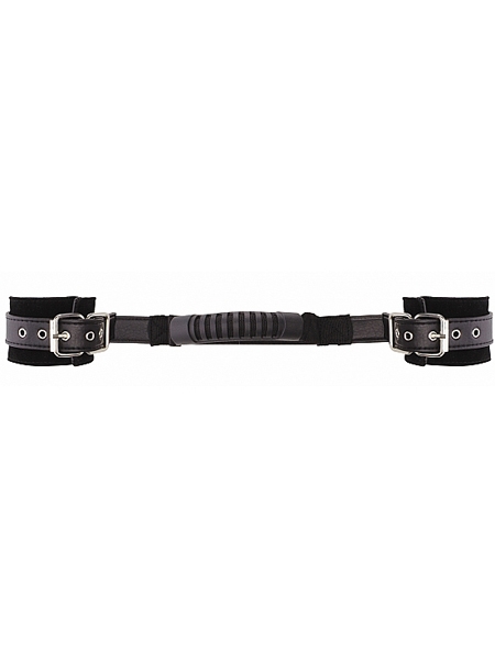 Adjustable Leather Handcuffs by Ouch