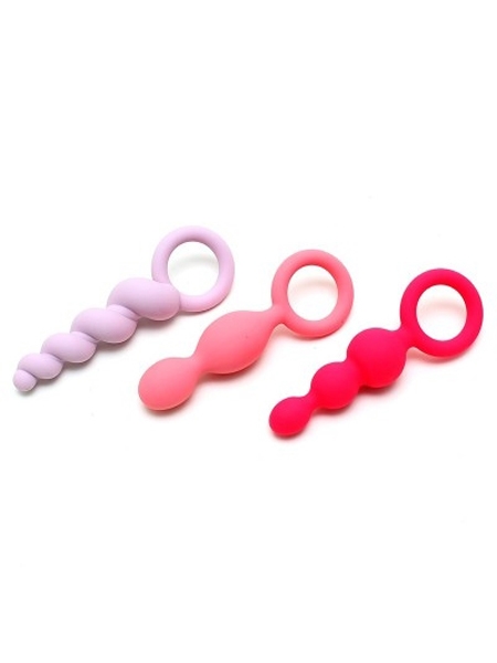 3-piece set of anal plugs Booty Call by Satisfyer