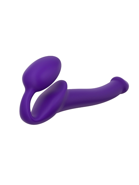 Small Purple Bendable Strapless Strap-On by Strap-on-Me