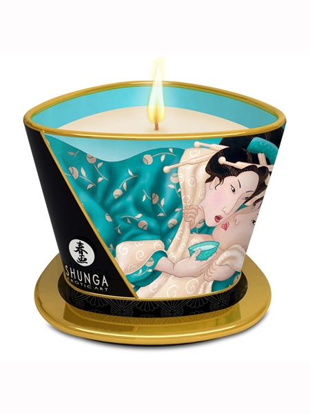 Massage candle Island flowers by Shunga