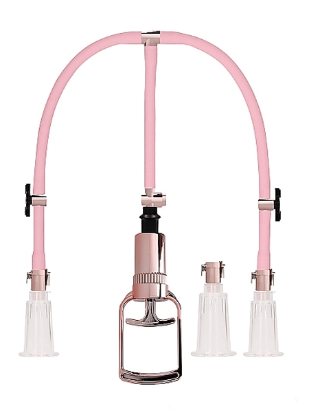 Rose Gold Clitoral & Nipple Pump Set by Pumped