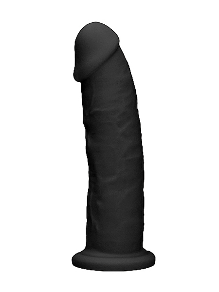 22.8cm Black Silicone Dildo Without Balls by Shots
