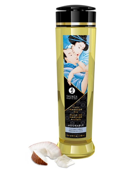Coconut Thrills Massage Oil by Shunga