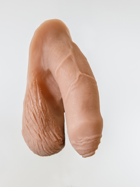 Pinkish Penile Prosthesis Soft Packer by Banana Prosthetics