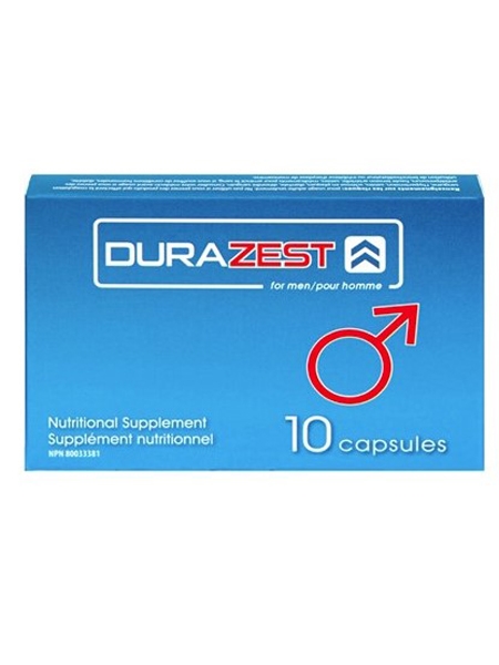 Durazest Natural Supplement for Men - Pack of 10