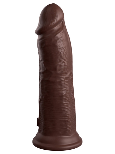 King Cock Elite Dual Density 8" Brown Dildo by King Cock