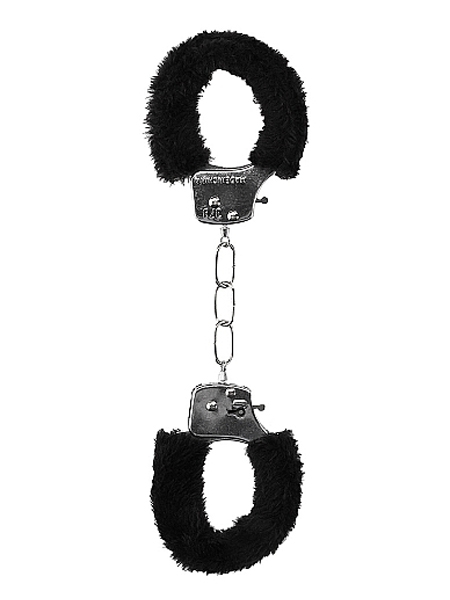 Beginner's Furry Handcuffs with Quick-Release Button by Ouch!