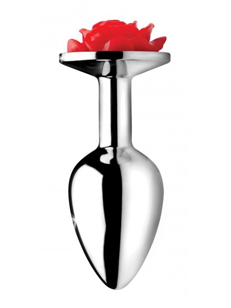 Anal Plug - Red Rose - Medium by Booty Sparks