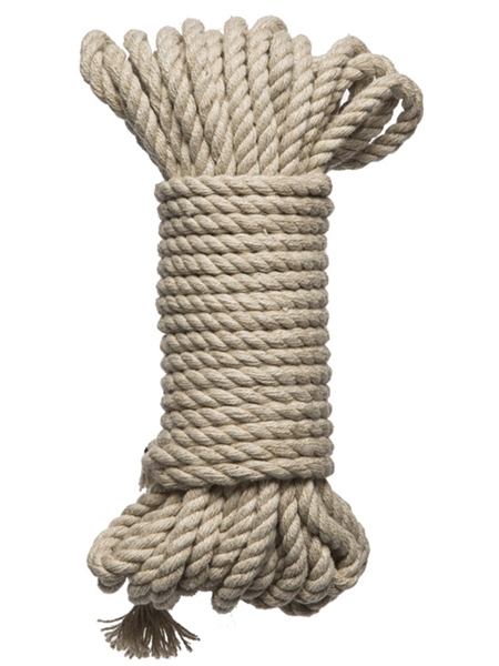 Hogtied Bind & Tie 6mm Hemp Bondage Rope - 30 feet