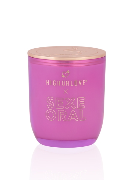 Sensual Massage Candle by High On Love X Sexe Oral