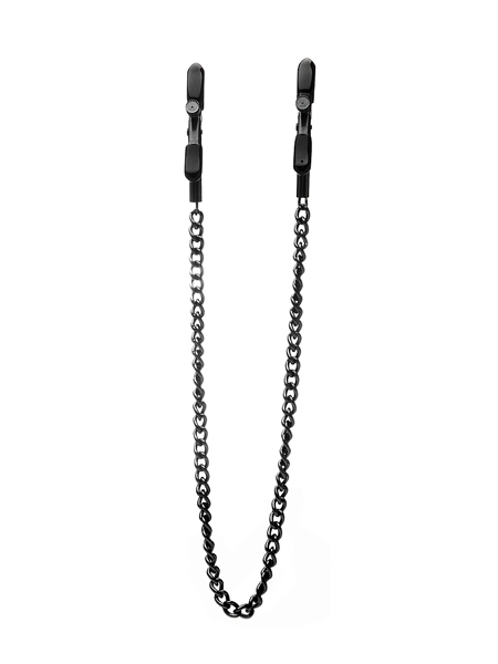 Black Adjustable Nipple Clamps by Ouch