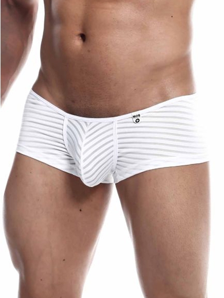Mob Boyshort in White by Male Basics