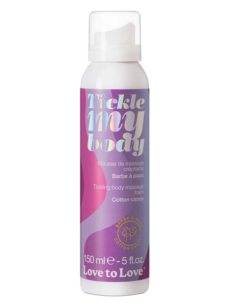Tickle My Body Cotton Candy Massage Foam by Love to Love