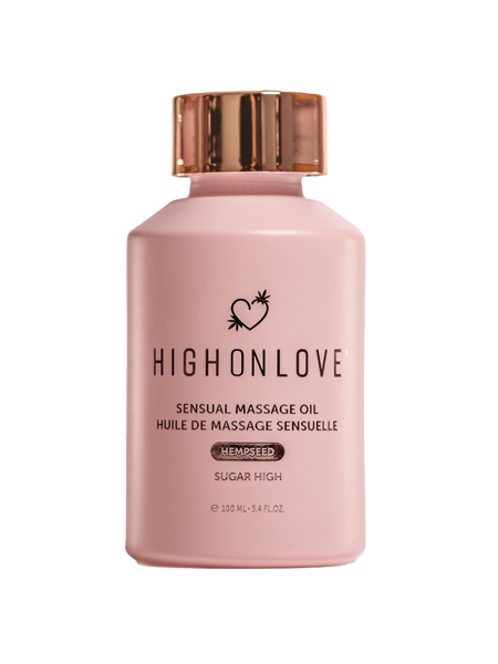 Sensual Massage Oil - Sugar High by High On Love